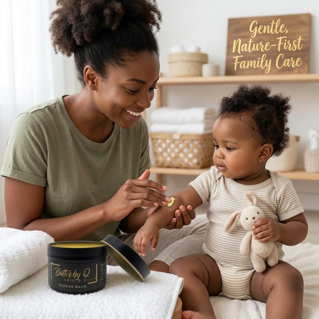 How to Soothe Toddler Eczema Naturally: A Gentle, Steroid-Free Skincare Routine